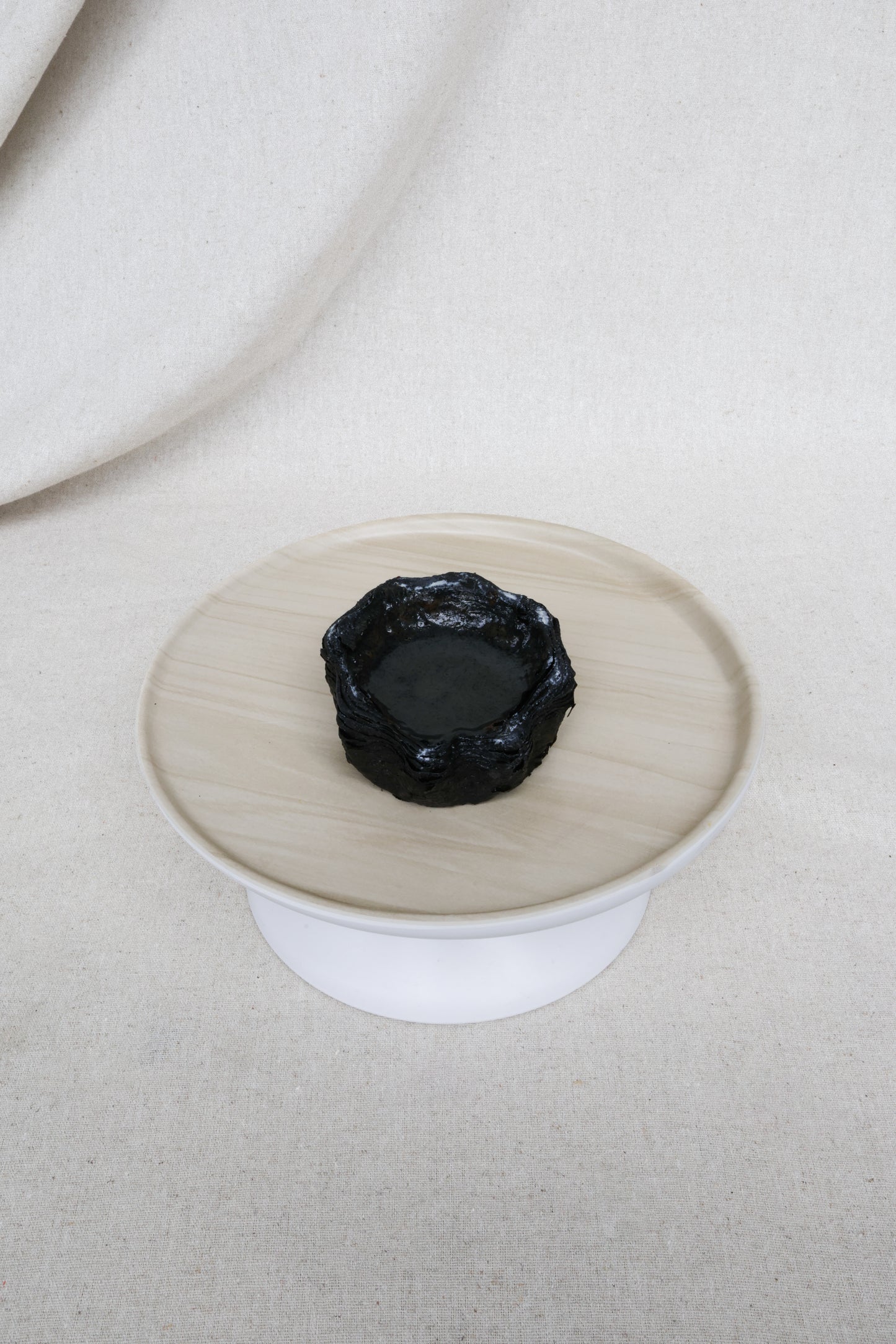 BLACK SESAME FLAN